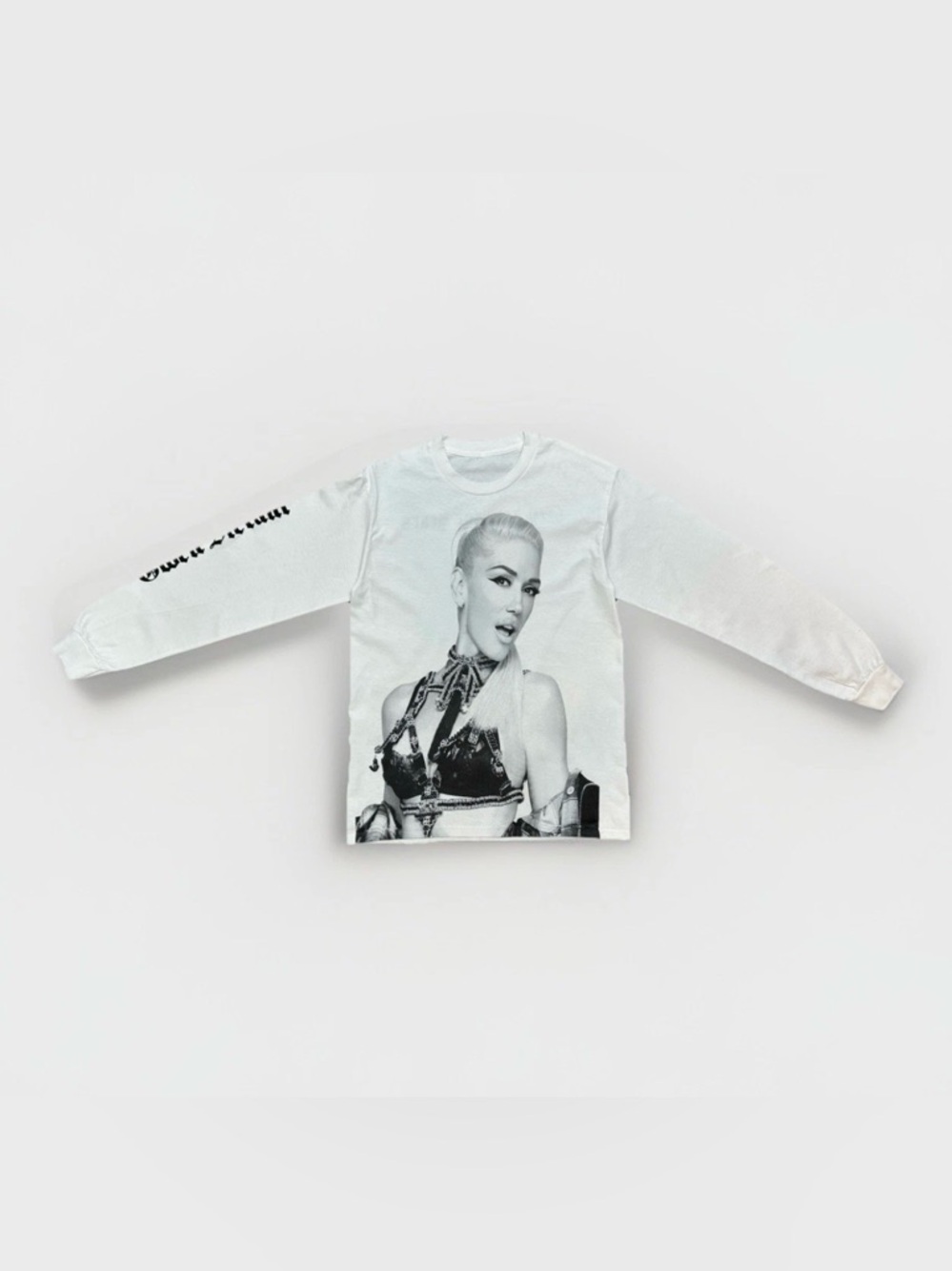 🎤🖤 NWOT Rare Gwen Stefani “Been Here For Years” Long Sleeve Shirt – Size Small
